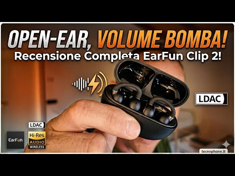 Chi l'ha detto che gli Open-Ear suonano male? Recensione EarFun Clip 2