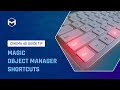 #C4DQuickTip 210: Magic Object Manager Shortcuts in Cinema 4D