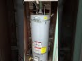 A O Smith Water Heater making humming noise and vibration. Noise starts @ 1:01