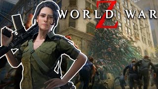 A GIANT ZOMBIE HORDE CHASED ME! | World War Z Gameplay | WWZ Zombie Survival Game screenshot 4