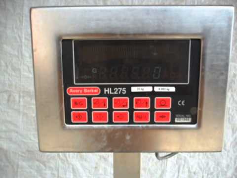 Avery manual weighing scale
