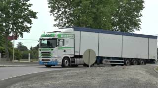 Trucks Near Toulouse France June 2015