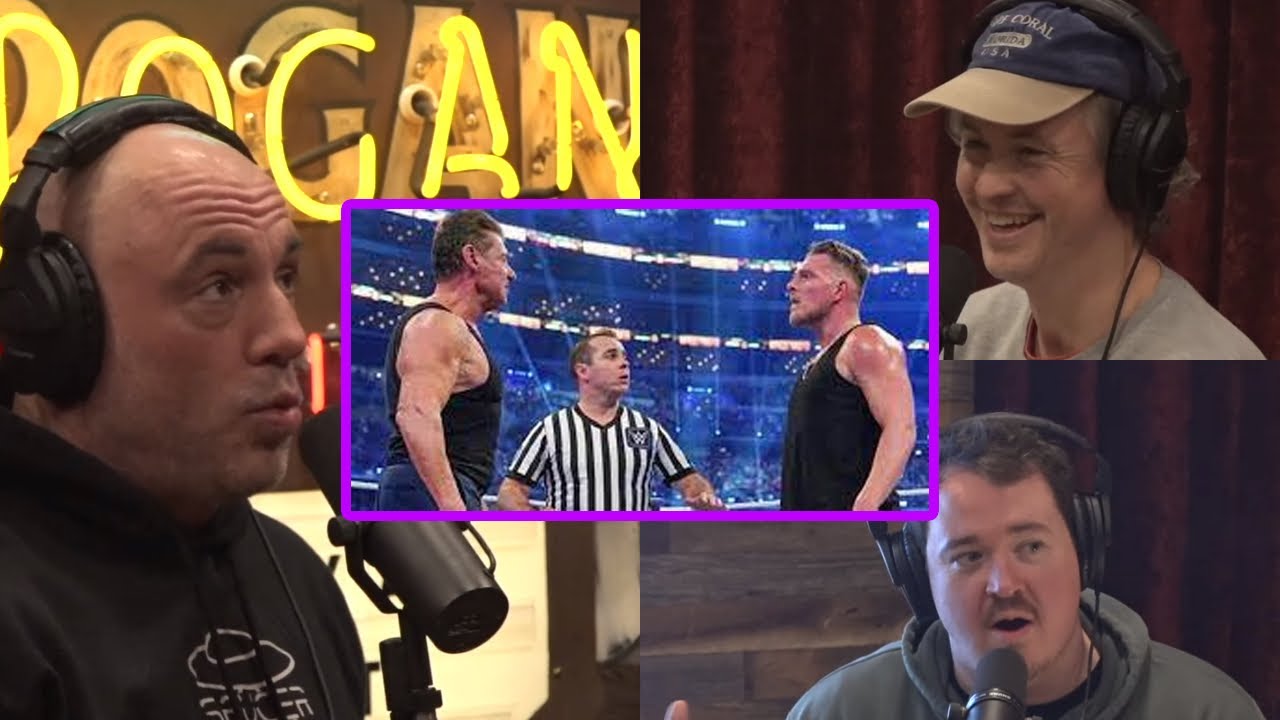Joe Rogan: Reaction To Vince Mcmahon WRESTLING!?!