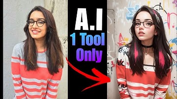 A.I Convert Image To Cyberpunk | A.I Image Editing | In One Minute Only