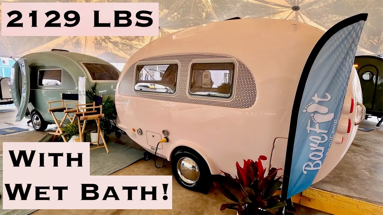 Barefoot Caravan by Nucamp Walk-Through | Fiberglass Small Camper Travel Trailer