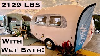 Barefoot Caravan by Nucamp Walk-Through | Fiberglass Small Camper Travel Trailer