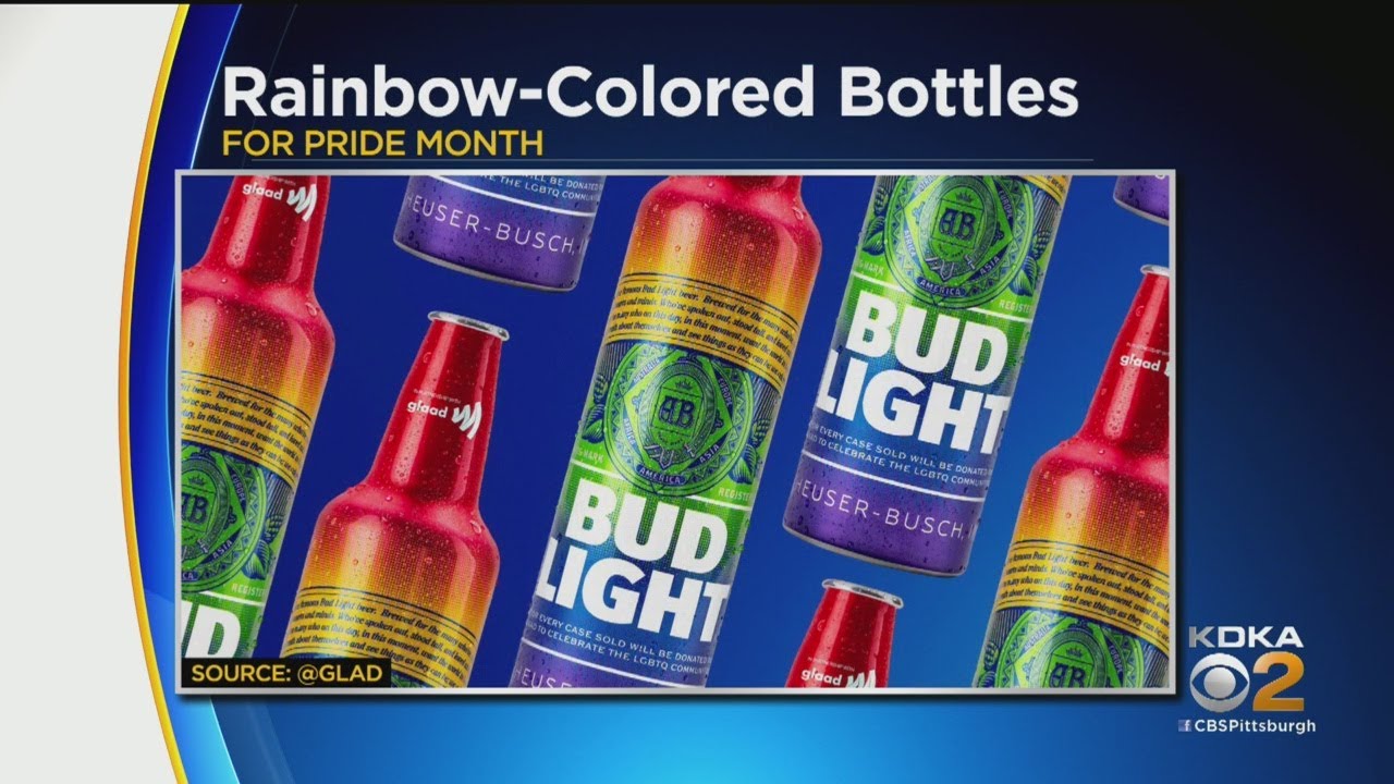 Bud Light Releases Rainbow Bottles For World Pride YouTube