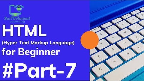 HTML for Beginners #Part7 (Hyper Text Markup Language) How to Create Forms in HTML