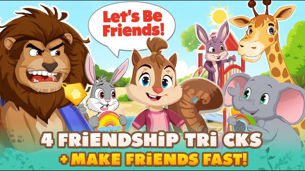 How Kids Become Great Friends! Story About Making New Friends! How to Make Anyone Feel Special