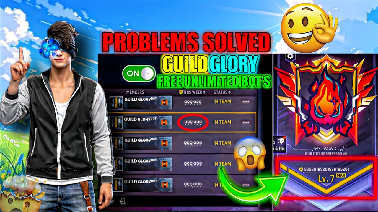 how to download guild glory bot 🤔.Free fire guild bot .Guild glory bot setup | FW AZAD 100k!