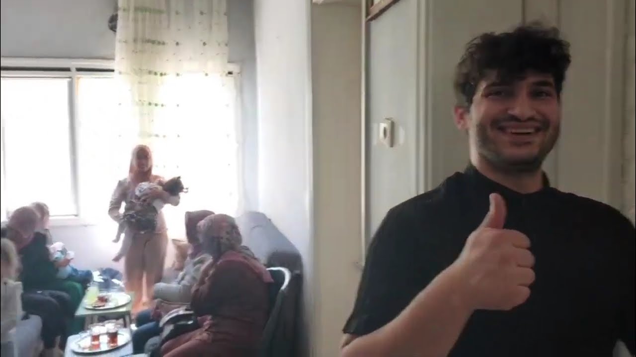 İlk defa annem ve babam türk yemekleri yediler !