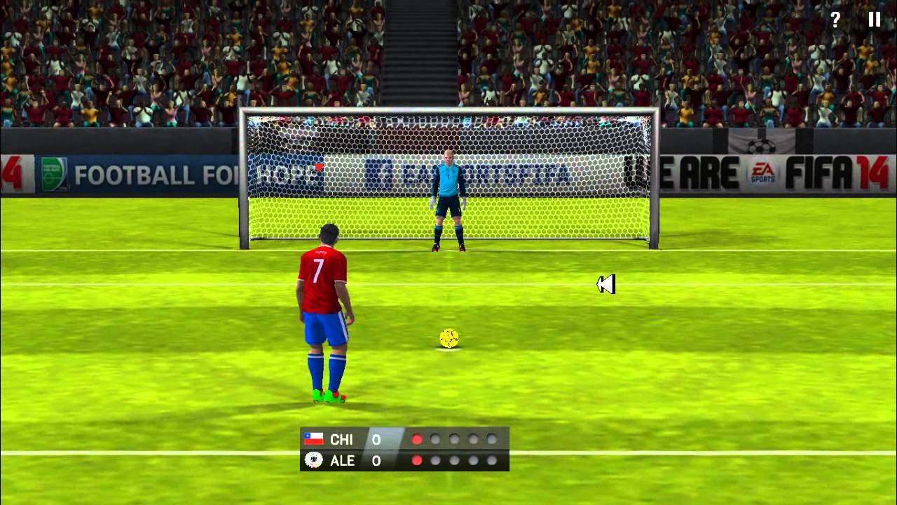 Fifa 14 - Penales - Chile/Alemania -