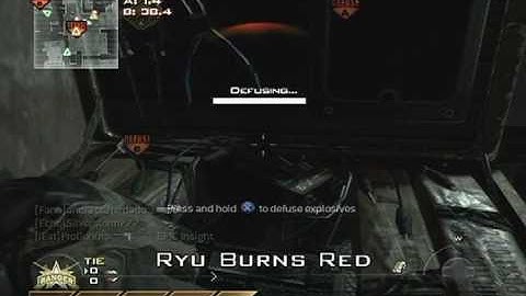 Most Clutch Modern Warfare 2 Bomb Defuse Ever