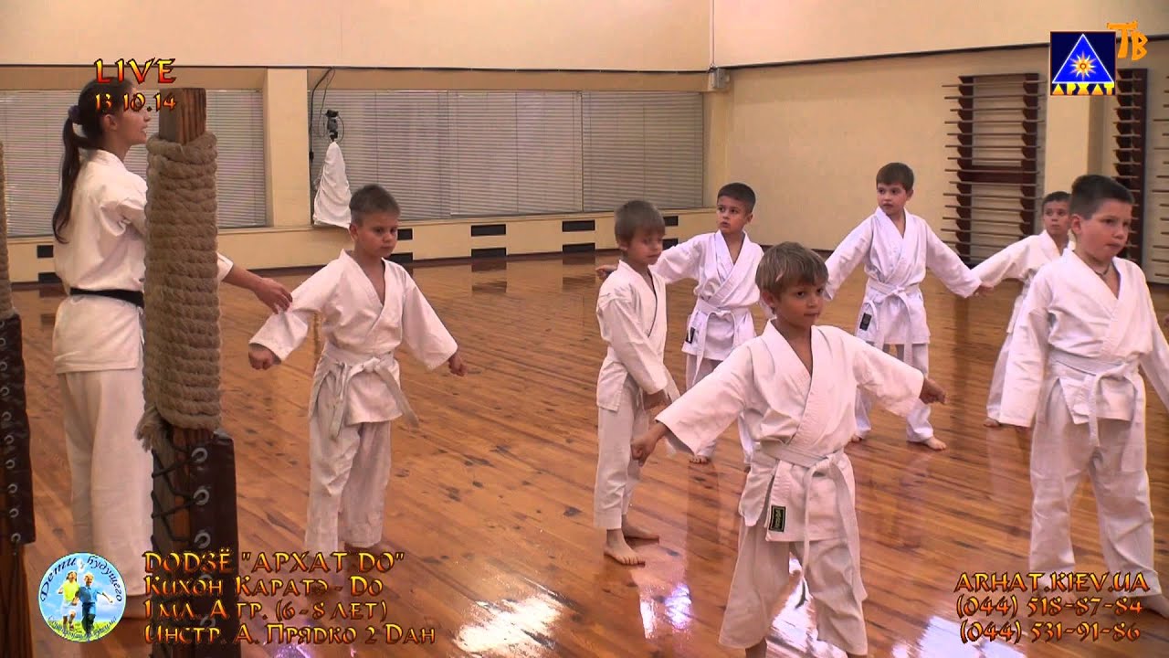 1 мл А гр. "Архат До" 6-8лет начинающ. кихон каратэ 13 10 2014г