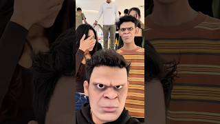 they are very surprised to see the camera