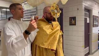 St  Peter School Lincoln Eucharistic Procession