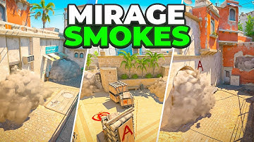 Must Know CS2 Mirage Smokes (2025)