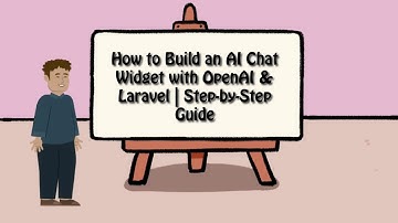 How to Build an AI Chat Widget with OpenAI & Laravel | Step by Step Guide