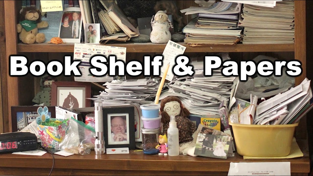 Book Shelf & Papers YouTube
