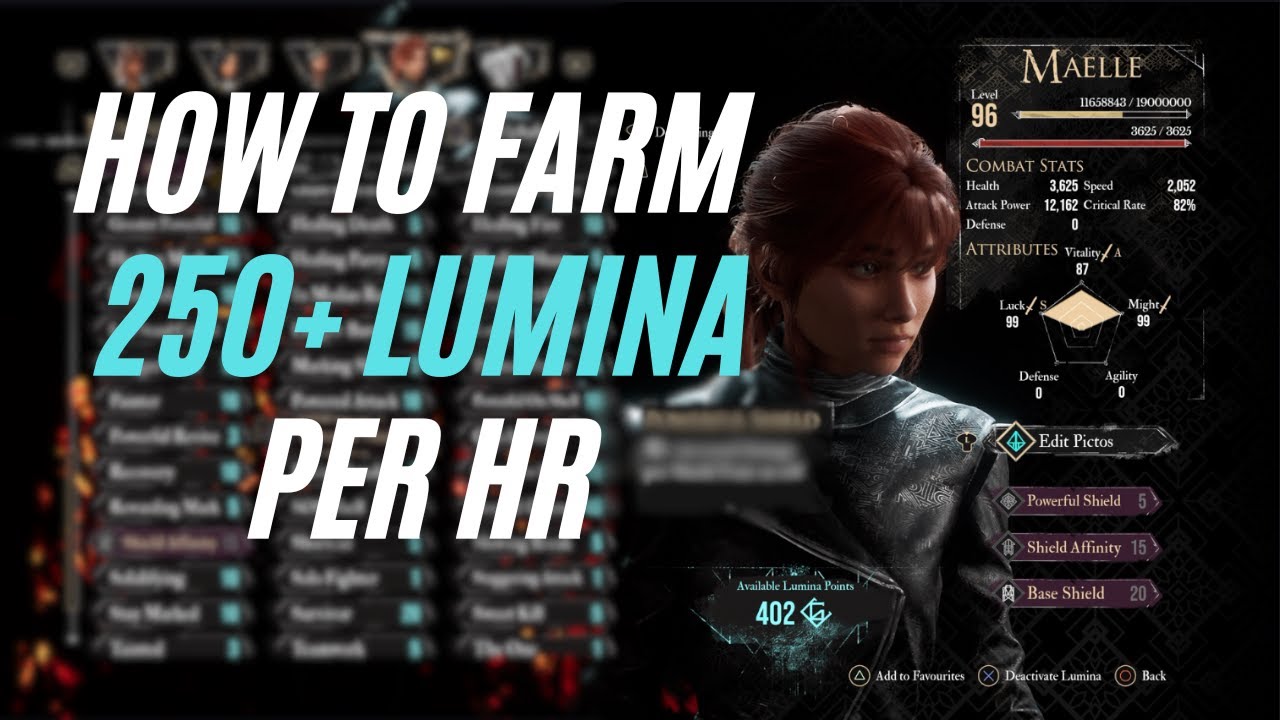 New Best Lumina Farm Guide Before Post Game - Clair Obscure Expedition 33