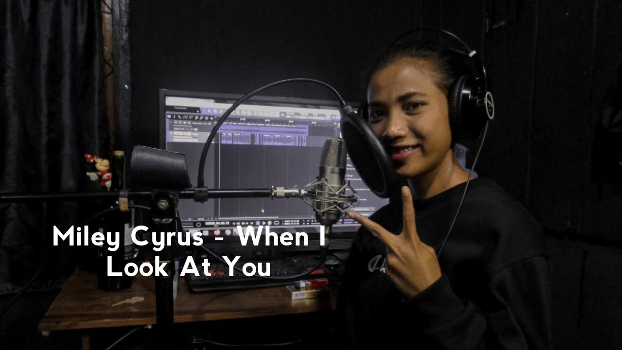 Miley Cyrus - When I Look At You-Cover by Maria Anjel (Rutenk Music)