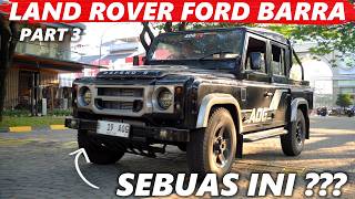 FIRST TEST DRIVE ⁉️ PROJECT LAND ROVER DEFENDER 110 DOUBLE CABIN BARRA SWAP PART 3 ‼️