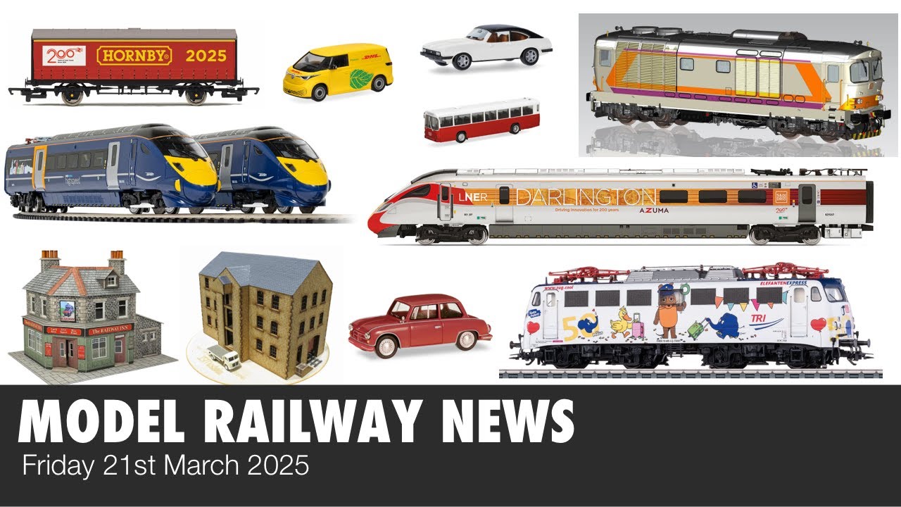 MODEL RAILWAY NEWS - Hornby, Marklin, Piko, Metcalfe, Tillig Bahn, Herpa, JS Models