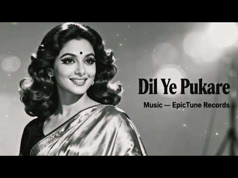 Dil Ye Pukare | Old Hindi Romantic Song| Heart Touching 60s-70s Vibe Love Song