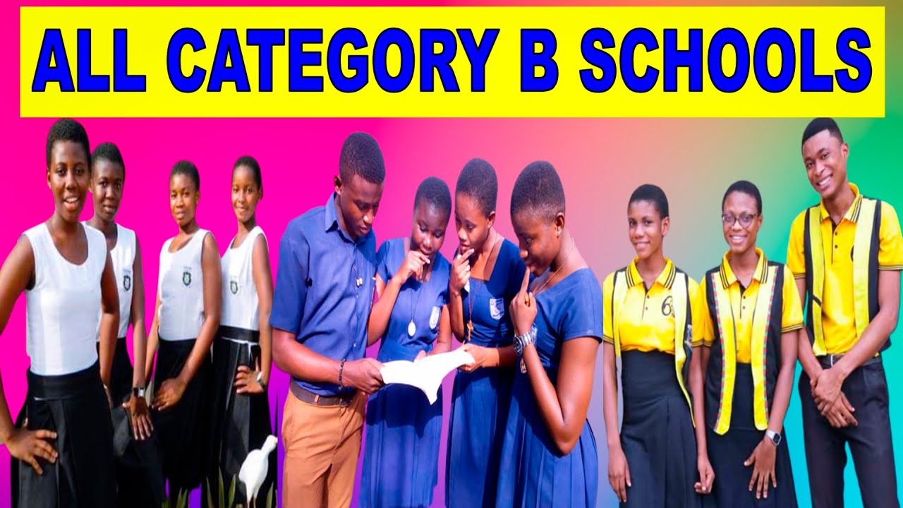 ALL Category B Schools In Ghana By Region YouTube