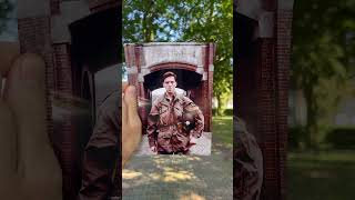 Hollywood vs. Reality - Damien Lewis as Captain Winters Then and Now #thenandnow #bandofbrothers