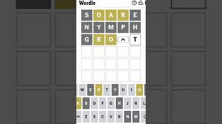 ⚠️ SPOILERS ⚠️ #wordle April 4 4/6