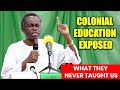 PLO Lumumba EXPOSES Colonial Education In Africa Eye Opening Speech PLO Lumumba EXPOSES Colonial Education In Africa Eye Opening Speech