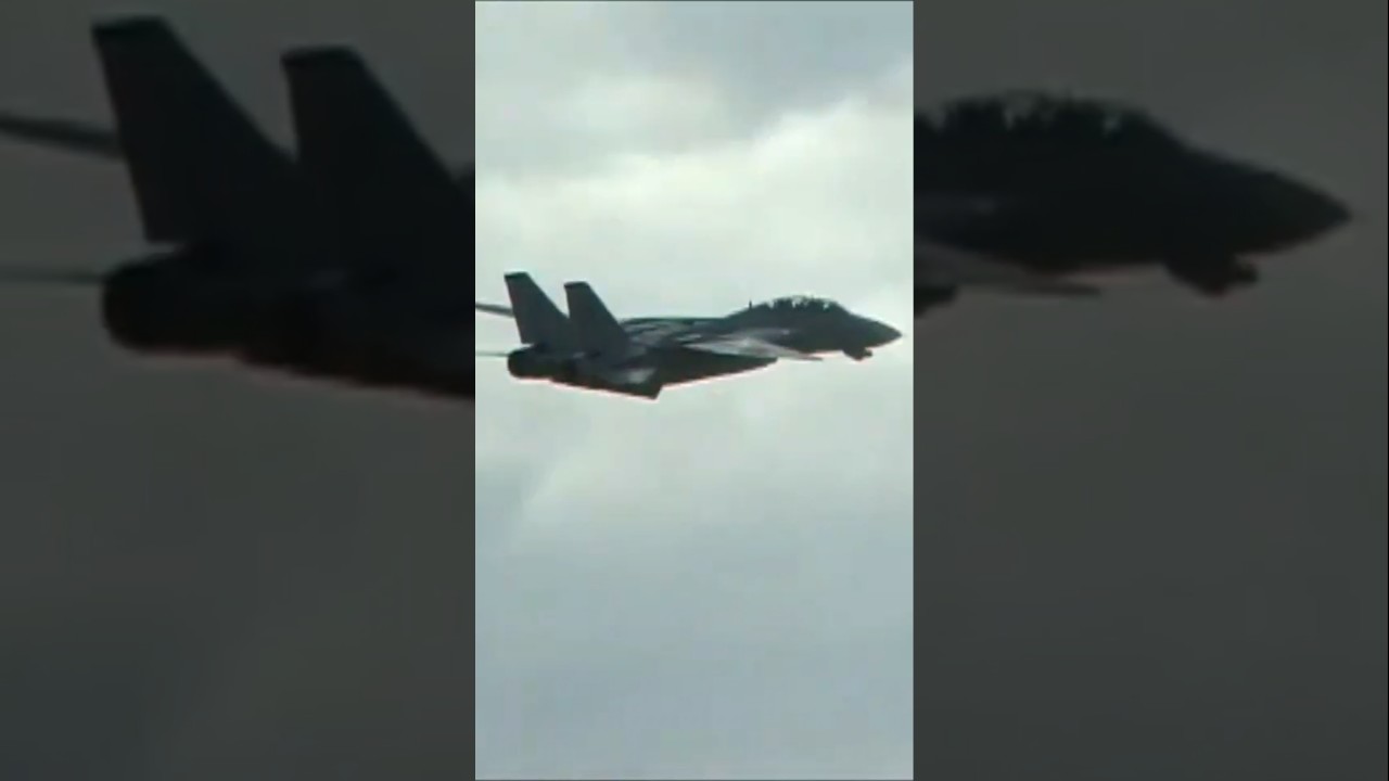 F-14のカッコよさが全て詰まった伝説的マニューバー 可変翼を稼働させながらロールするF-14D TOMCAT