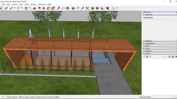 Sketchup Tutorial - Part 05 - Shade faces and Edges