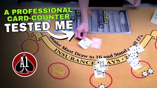 A PROFESSIONAL Card Counter Tested My Game - Tip Tuesday Number 7