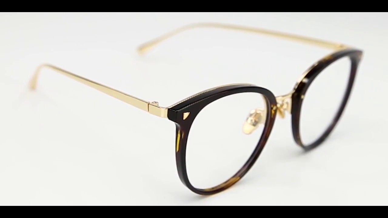 TIJN Eyewear Maaike in amber color. Online glasses store Free