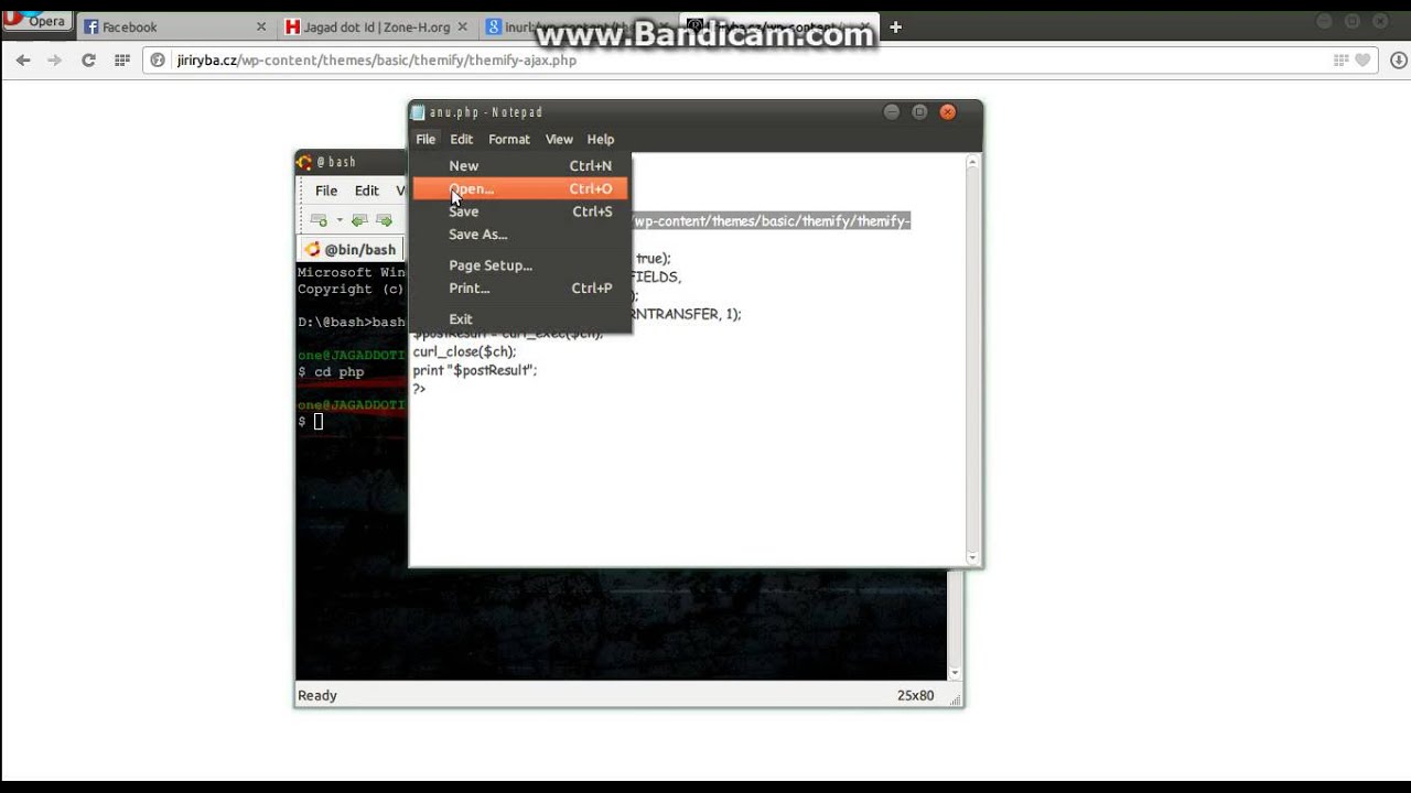 Garuda Cyber Attacker | Exploit Themify [Wordpress]