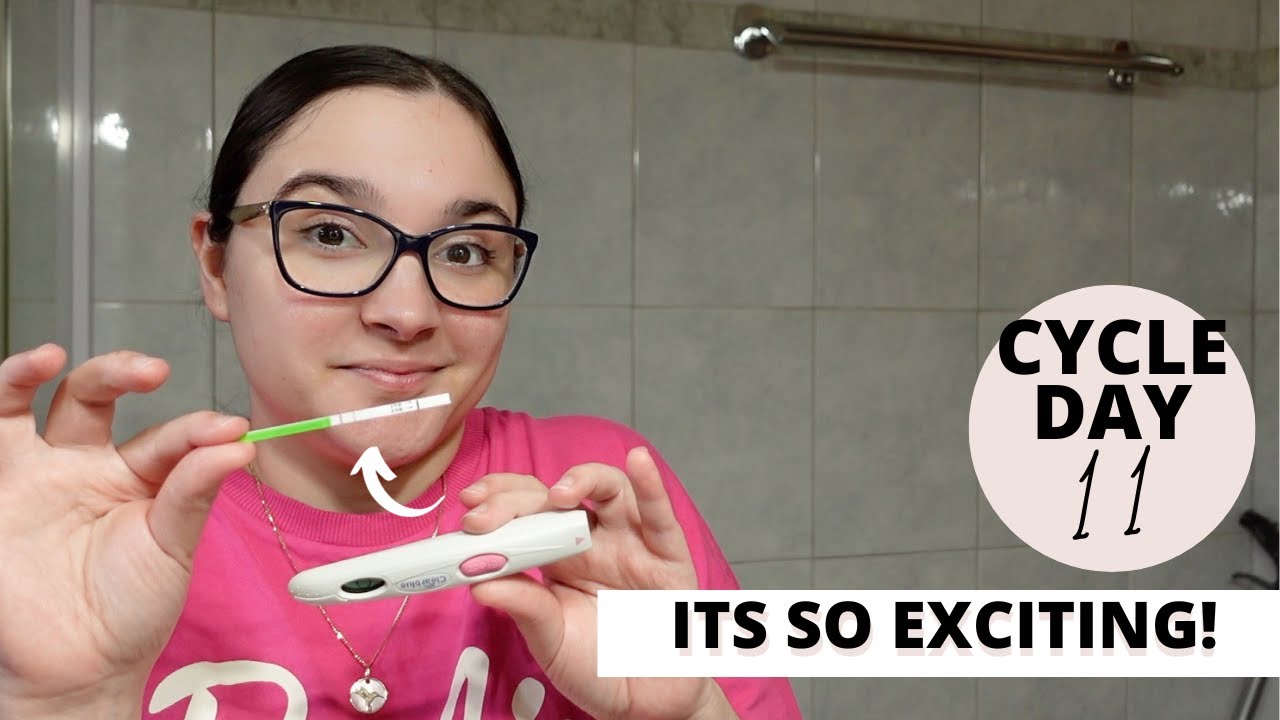 Live Ovulation Test for Cd 11 Clearblue Digital Test and Strip test