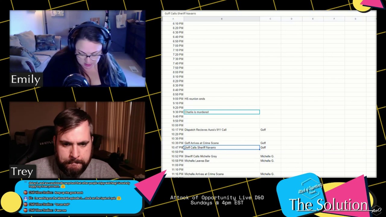 The Solution - Ep 29 - Creating a timeline (Hunt A Killer: Class of '98 - Box 1)(Part 2 of 2)