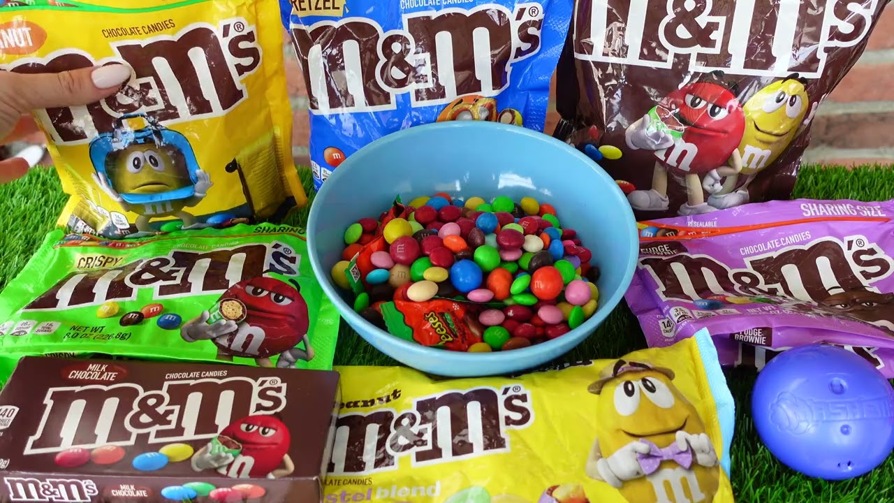 New Collection M&M's Candy Unboxing