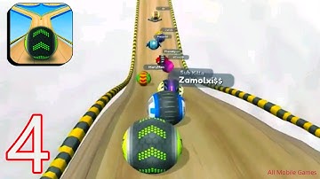 Going Balls - All Level Gameplay Walkthrough - Part 4 - Android Ios (Levels 16-20)