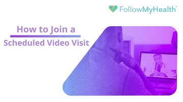 How to Join a Scheduled Video Visit from Desktop