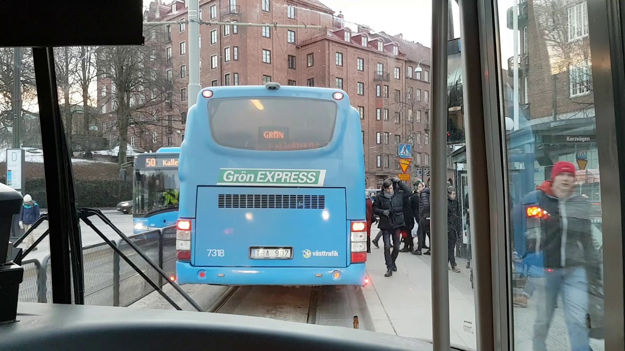 Buss 50 Kallebäck till Frölunda Torg ( Del 1 )