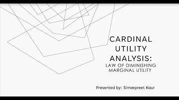 Law of Diminishing Marginal Utility (DMU) | Microeconomics | Class 11 | UGC NET/ JRF | Economics