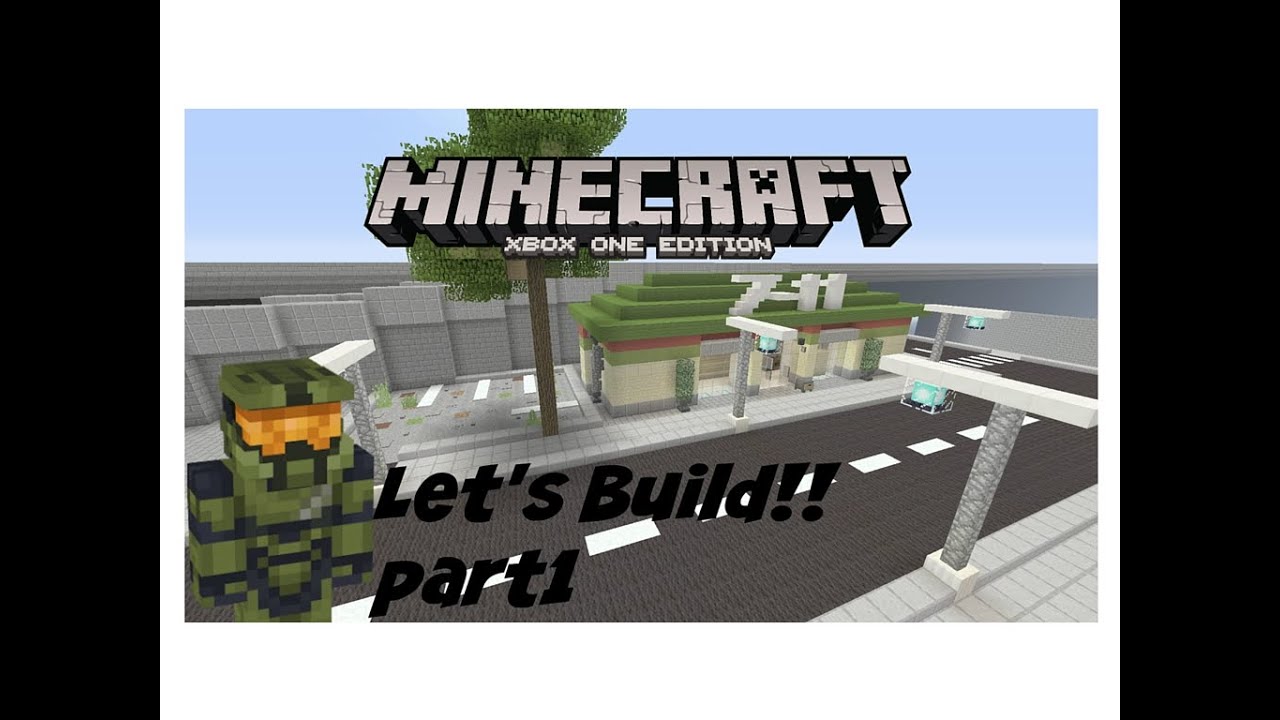 Minecraft: Seven Eleven let's build Part-1 - YouTube