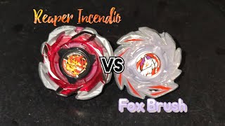 CAN A FOX CHEAT DEATH? | Beyblade X Battle | Reaper Incendio T4