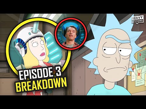 RICK AND MORTY Season 6 Episode 3 Breakdown | Easter Eggs, Things You Missed And