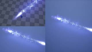 Ue Warrior Vfx Pack - Lightning Hook 4K