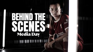 MEDIA DAY BEHIND THE SCENES! | Ping pong challenge, goal celebrations & more with Liverpool FC Women