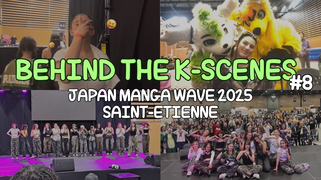 [BEHIND THE K-SCENES #8] JAPAN MANGA WAVE 2025 in SAINT-ETIENNE - YouTube